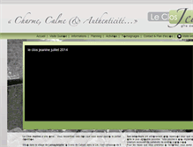 Tablet Screenshot of le-clos-jeanine.com